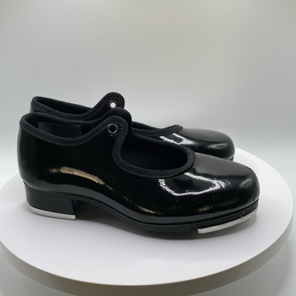 Bloch Dance Now Tap Shoes Black Techno Tap Shoes Little Girl Size 8